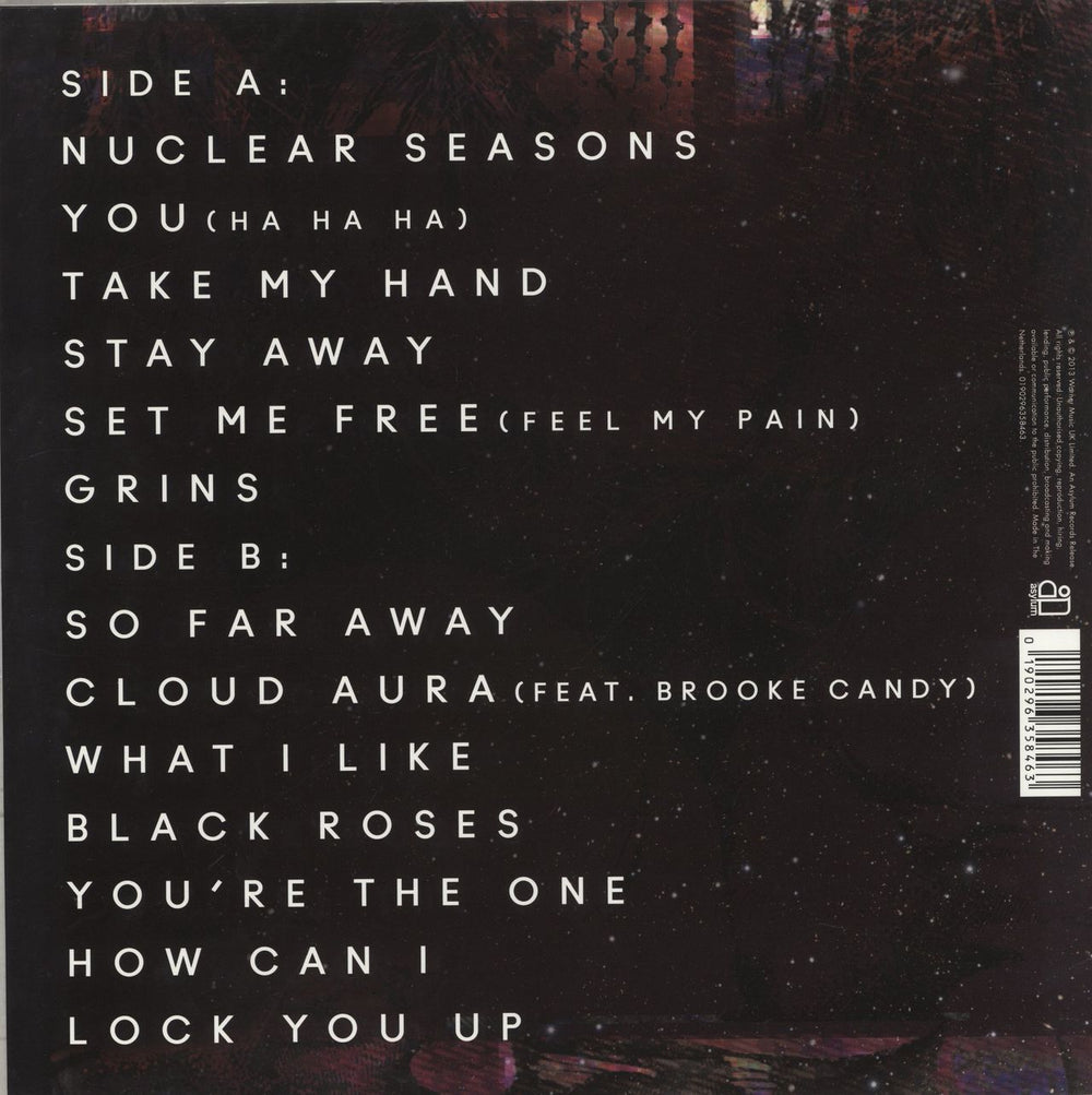 Charli XCX True Romance - Silver Vinyl UK vinyl LP album (LP record) 190296358463