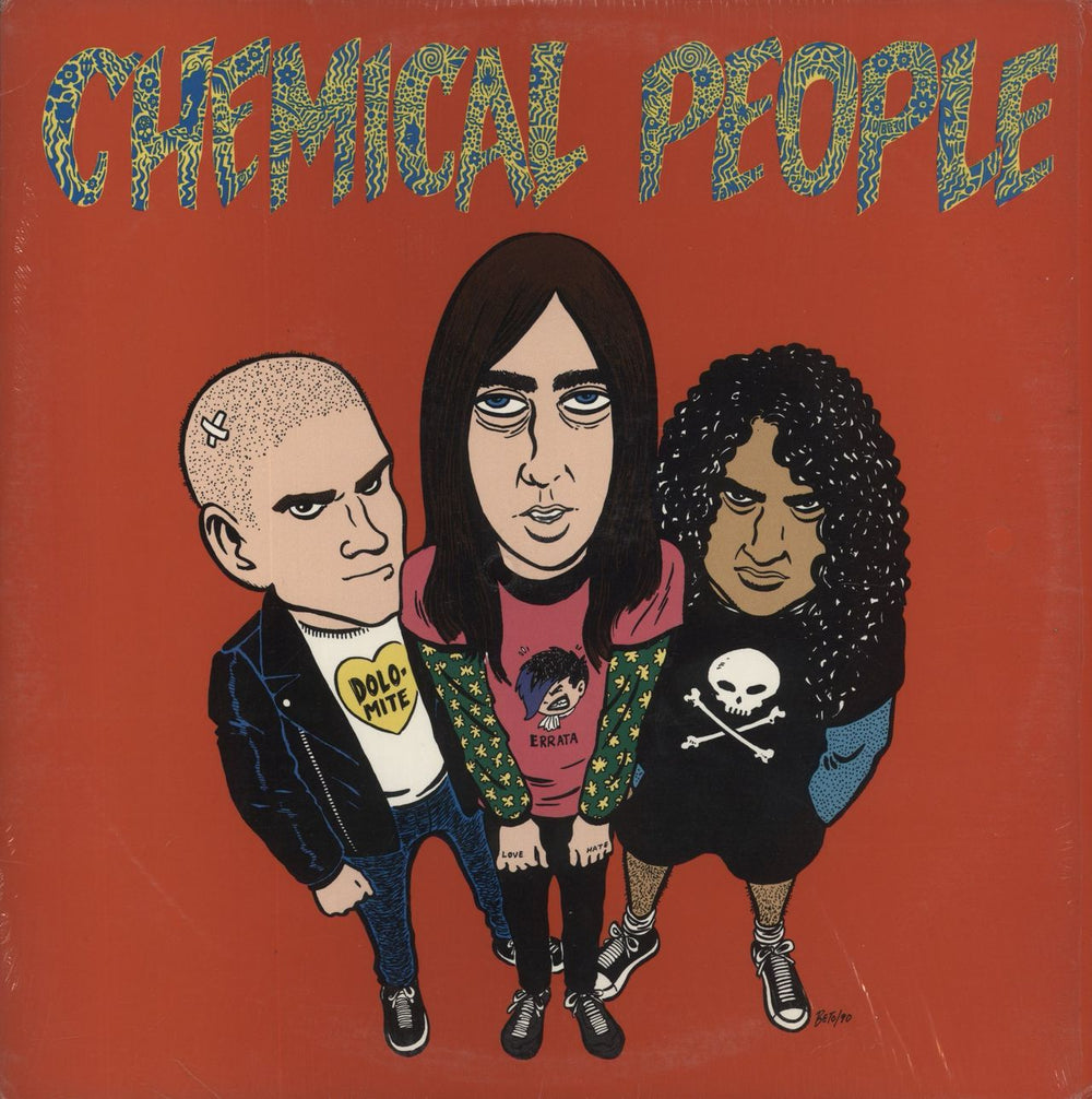 Chemical People The Right Thing US vinyl LP album (LP record) CRZ013