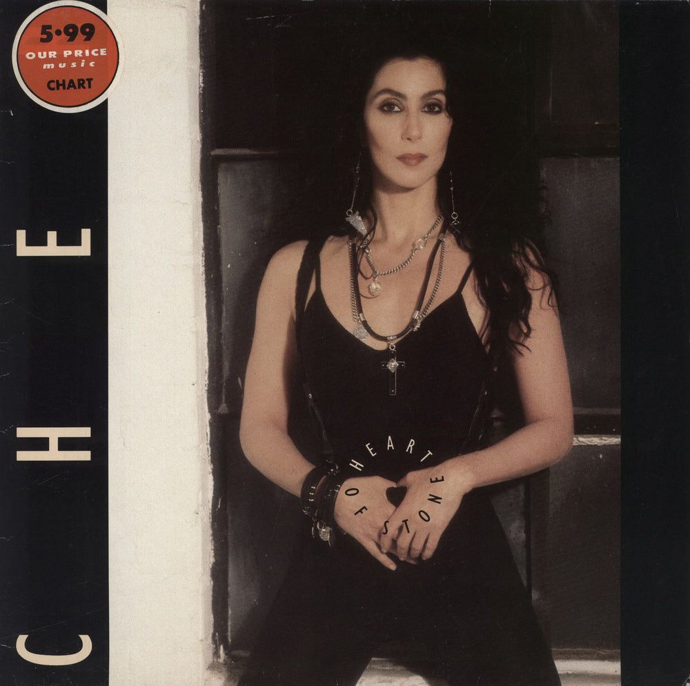 Cher Heart Of Stone - 2nd UK vinyl LP album (LP record) WX262