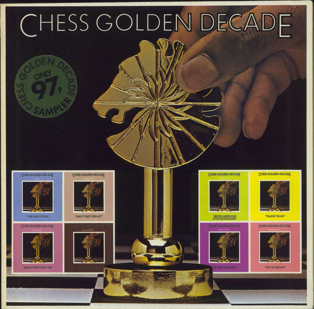 Chess Records Chess Golden Decade UK vinyl LP album (LP record) 6830181