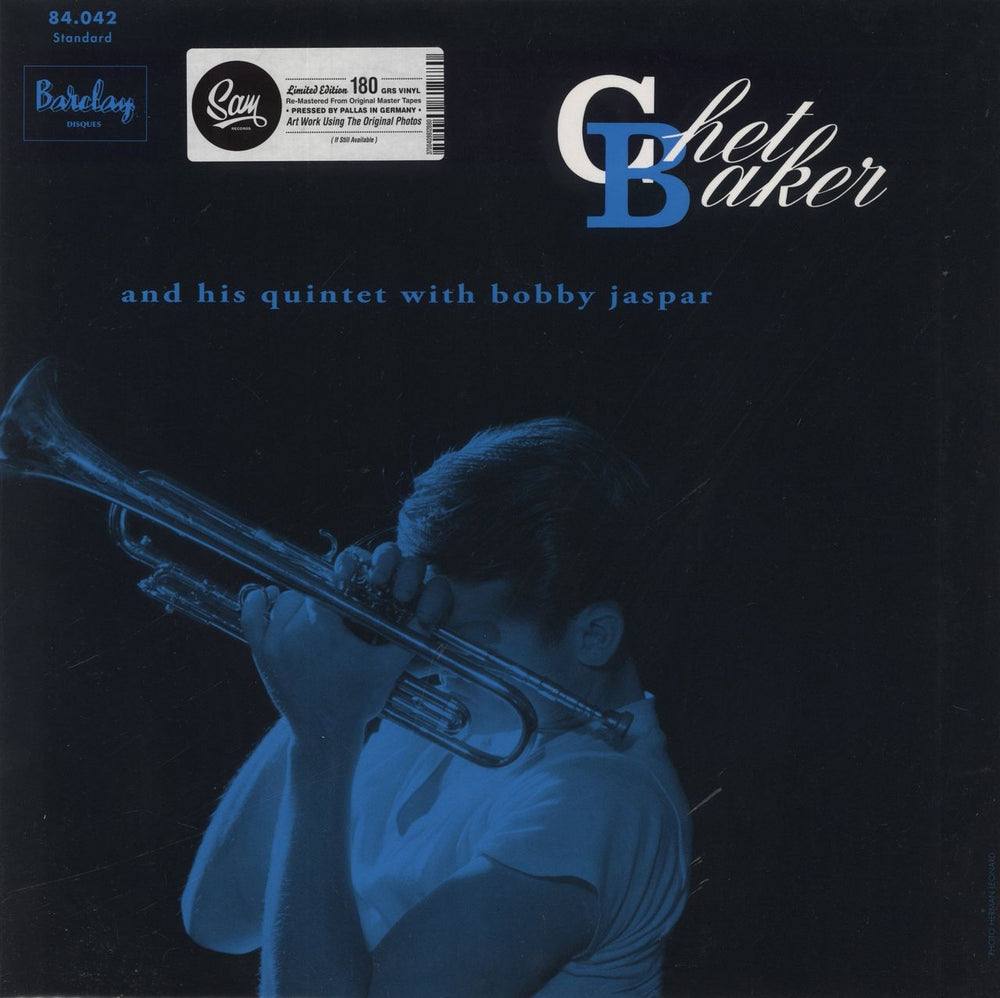 Chet Baker Chet Baker And His Quintet With Bobby Jaspar - 180g French vinyl LP album (LP record) SR06/1