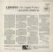 Chopin Chopin: The Complete Waltzes - The Traditional "Fourteen" Plus Five Posthumously Published Waltzes UK vinyl LP album (LP record)