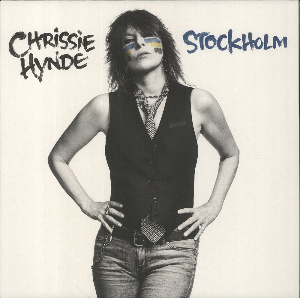 Chrissie Hynde Stockholm - White Vinyl UK vinyl LP album (LP record) WT0003LP