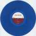 Christie Front Drive Christie Front Drive - Blue Vinyl US Promo vinyl LP album (LP record) D82LPCH879711