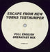 Chumbawamba Escape From New Yorks Tubthumper UK Promo 12" vinyl single (12 inch record / Maxi-single) 12TUBDJ003