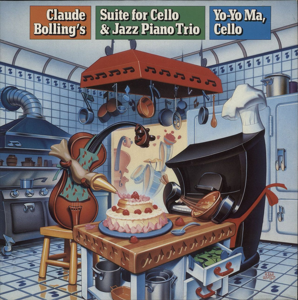 Claude Bolling Suite For Cello And Jazz Piano Trio Dutch vinyl LP album (LP record) CBS71123