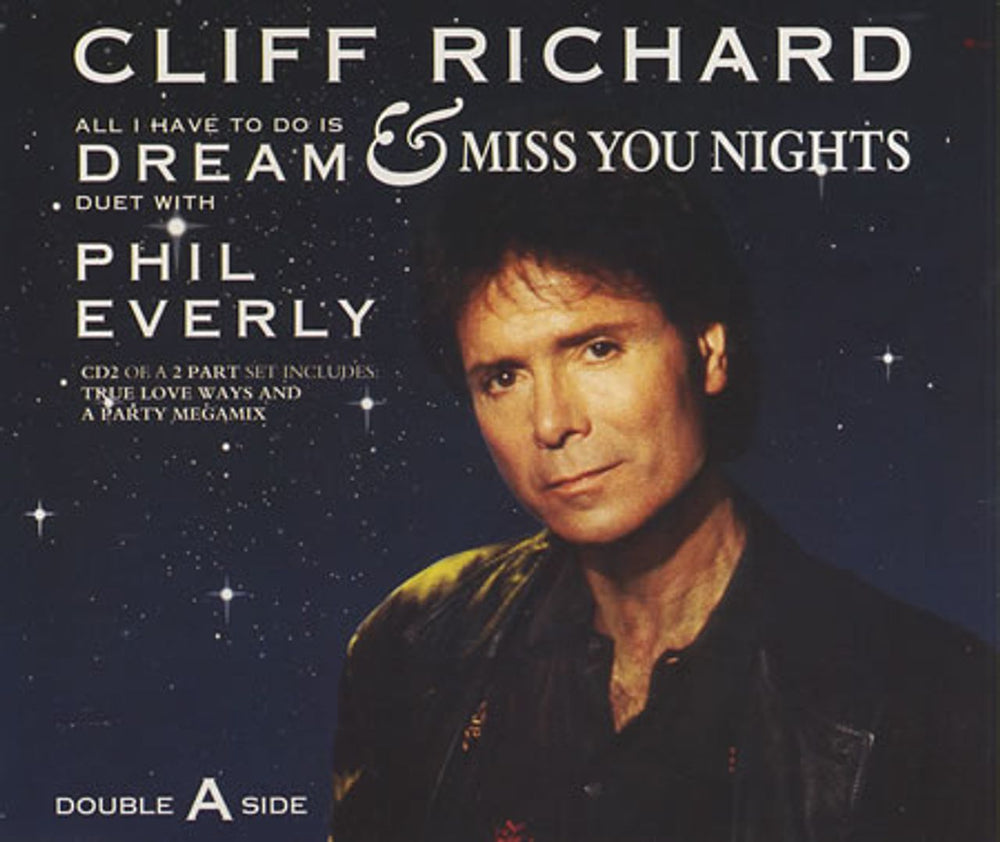 Cliff Richard All I Have To Do Is Dream UK 2-CD single set (Double CD single) RIC2SAL239198