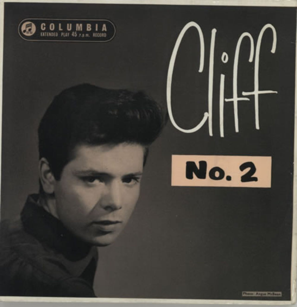 Cliff Richard Cliff (No.2) EP - Mono - 1st - VG UK 7" vinyl single (7 inch record / 45) SEG7910
