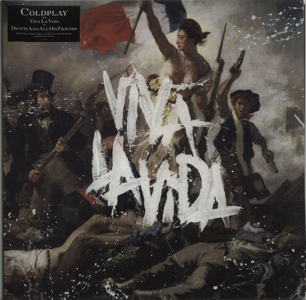 Coldplay Viva La Vida or Death And All His Friends UK vinyl LP album (LP record) 2121141