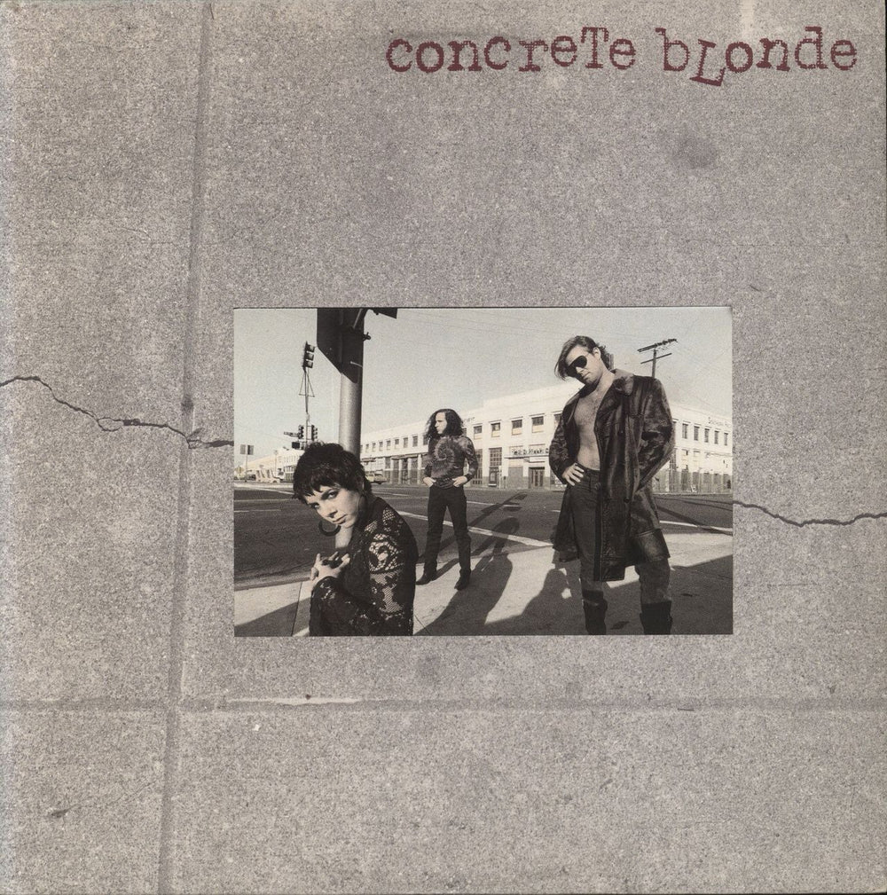 Concrete Blonde Concrete Blonde US vinyl LP album (LP record) IRS-5835