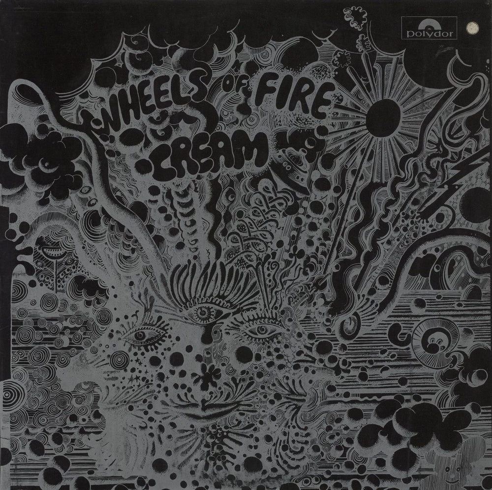 Cream Wheels Of Fire - VG UK vinyl LP album (LP record) 583040