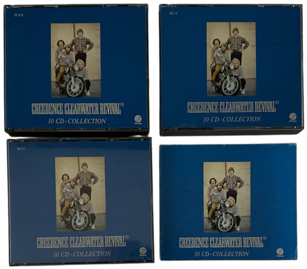 Creedence Clearwater Revival 10 CD-Collection - EX German CD Album Box Set CCLDXCD876406