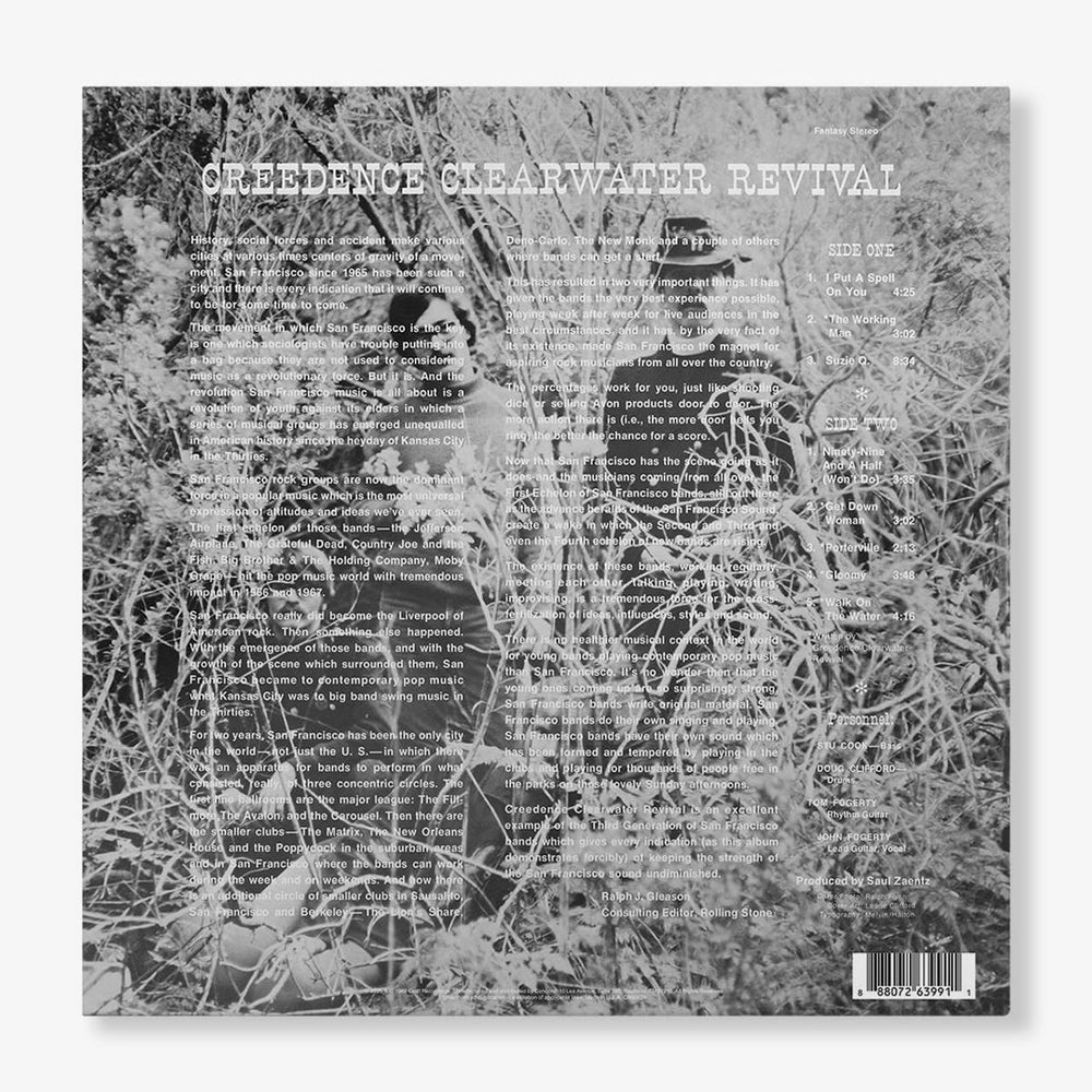 Creedence Clearwater Revival Creedence Clearwater Revival - Sky Blue Vinyl - Remastered - Sealed UK vinyl LP album (LP record) 888072639911