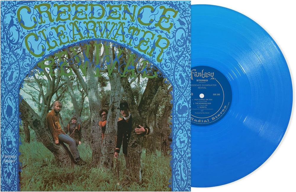 Creedence Clearwater Revival Creedence Clearwater Revival - Sky Blue Vinyl - Remastered - Sealed UK vinyl LP album (LP record) CR828