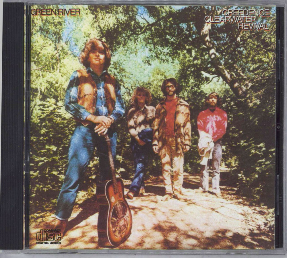 Creedence Clearwater Revival Green River US CD album (CDLP) FCD-4514-2