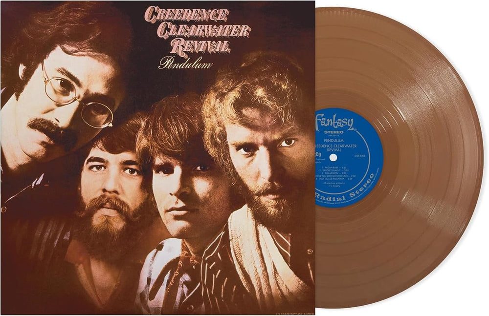 Creedence Clearwater Revival Pendulum - Opaque Brown Vinyl - Remastered - Sealed UK vinyl LP album (LP record) CR833