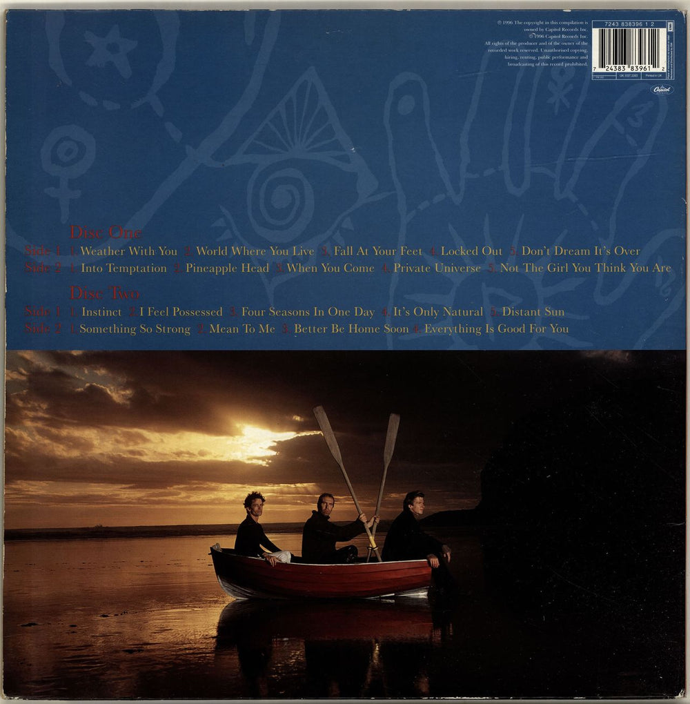 Crowded House Recurring Dream - The Very Best Of - VG UK 2-LP vinyl record set (Double LP Album) 724383839612