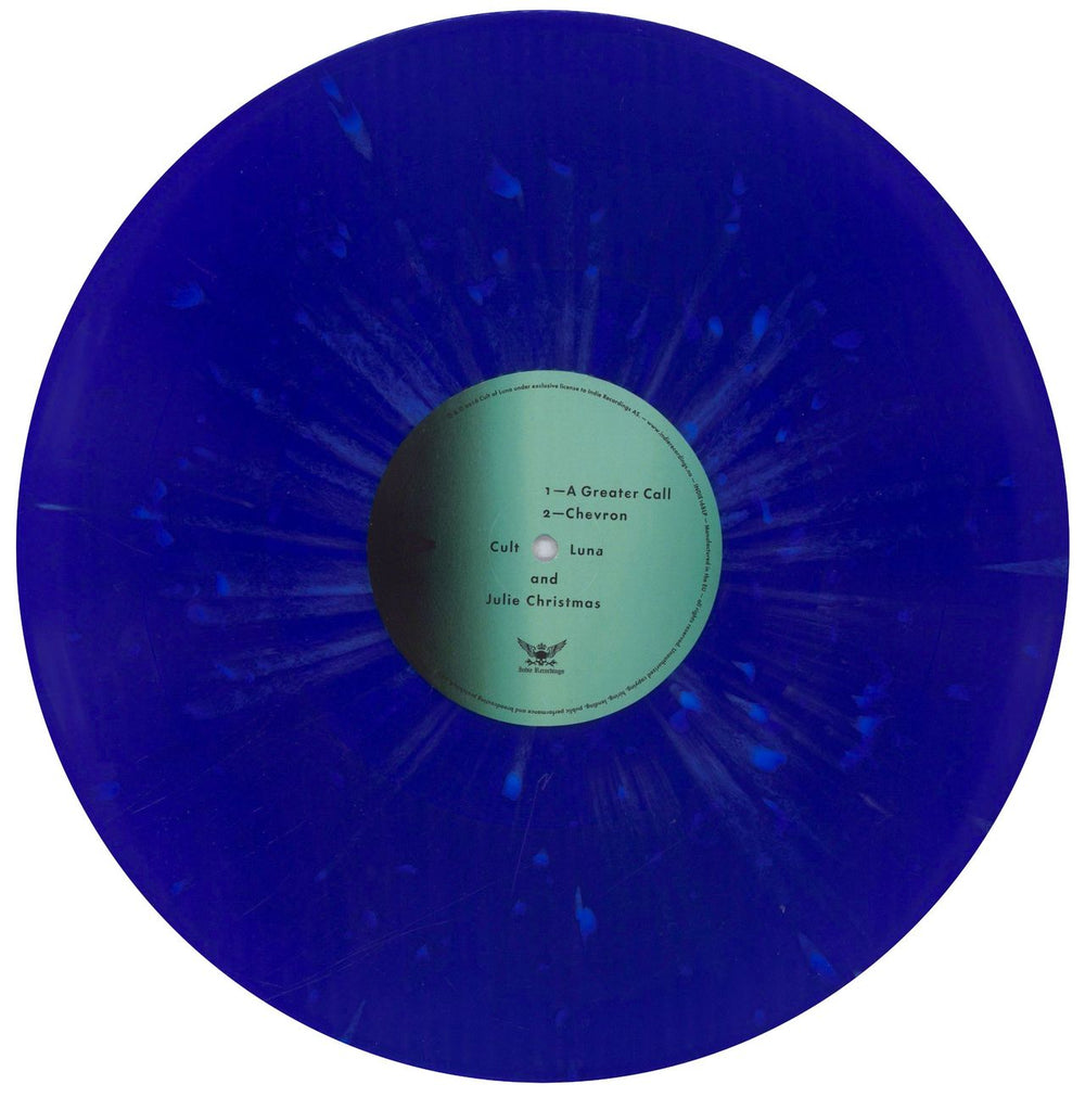 Cult Of Luna Mariner - Blue Splatter Vinyl Norwegian 2-LP vinyl record set (Double LP Album) EUP2LMA837722