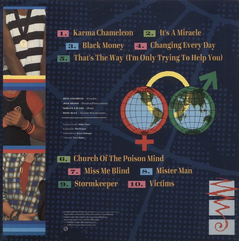 Culture Club Colour By Numbers + Sleeve - EX UK picture disc LP (vinyl picture disc album)