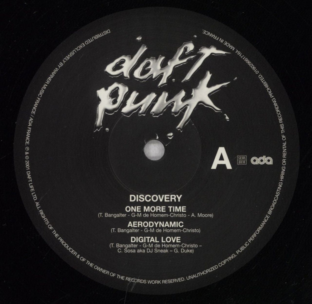 Daft Punk Discovery UK 2-LP vinyl record set (Double LP Album) DFP2LDI846495