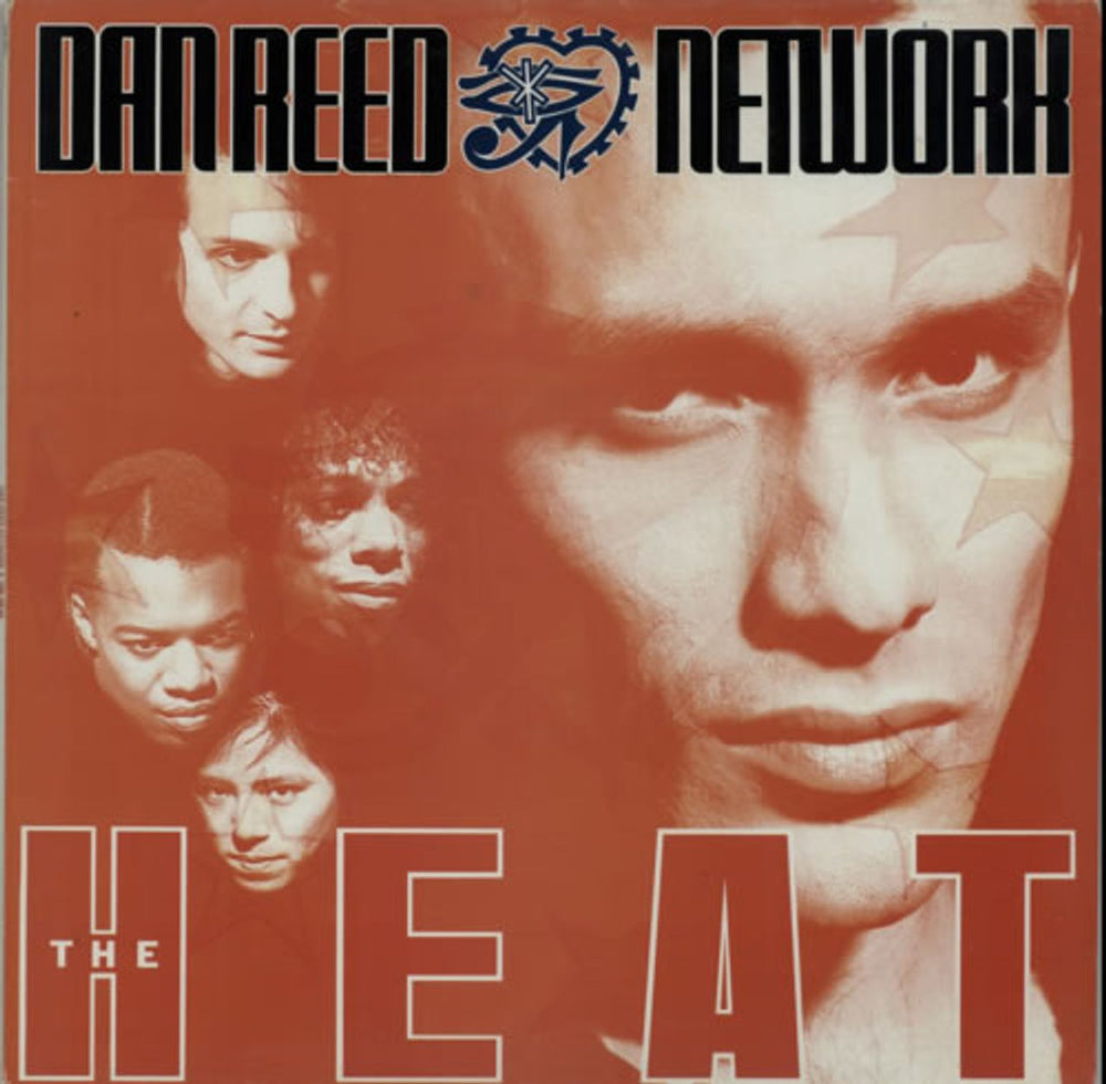 Dan Reed Network The Heat UK vinyl LP album (LP record) 848855-1
