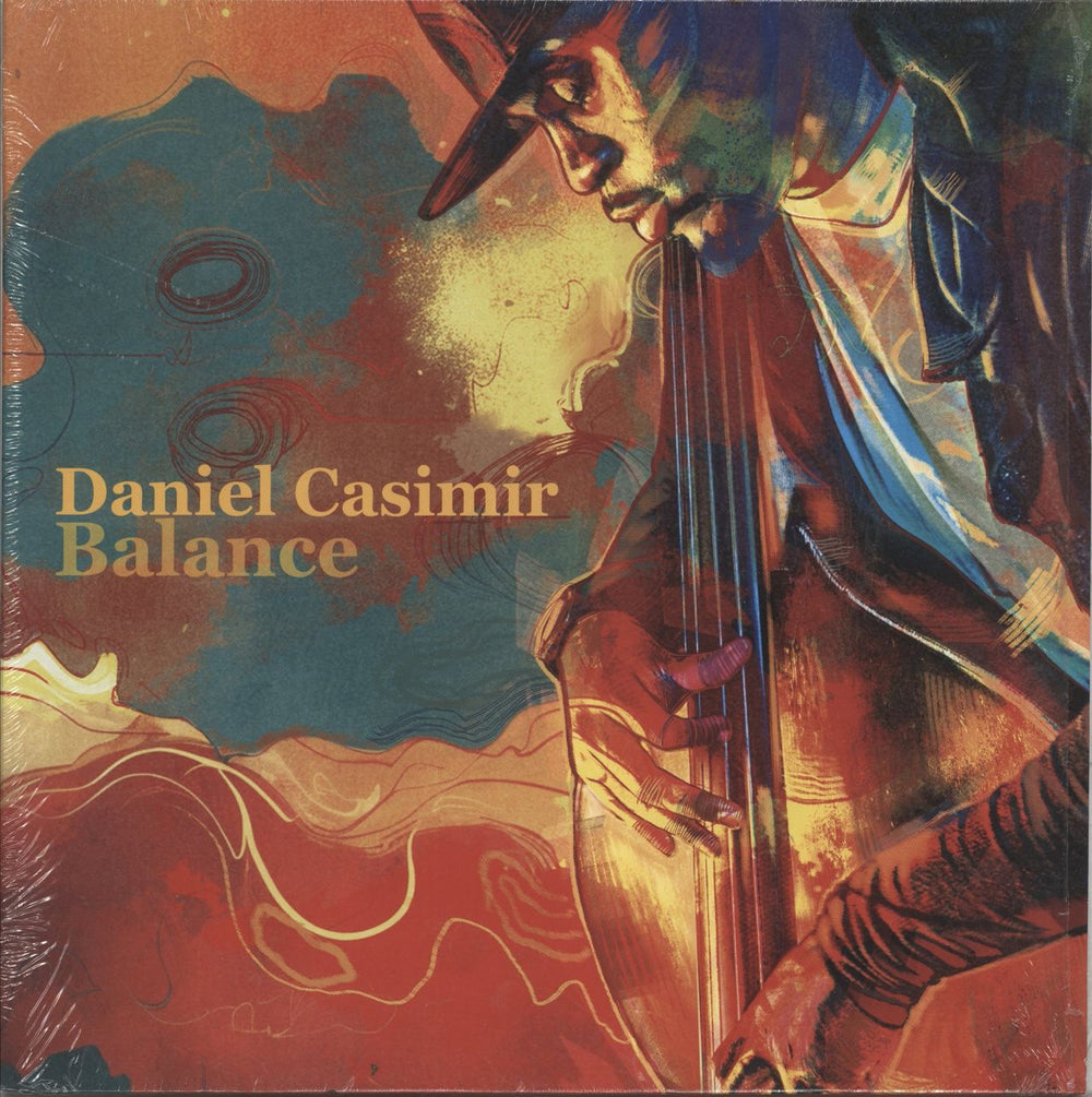 Daniel Casimir Balance - Orange/Gold Marbled Vinyl UK vinyl LP album (LP record) JRF0061LP
