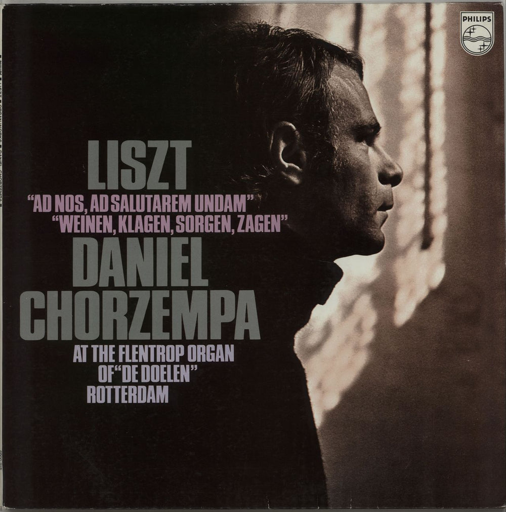 Daniel Chorzempa Liszt Dutch vinyl LP album (LP record) 6500215