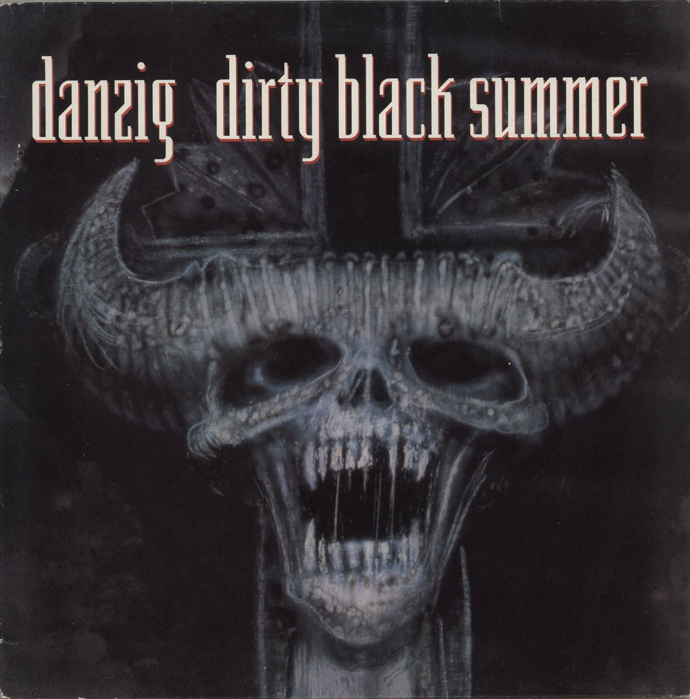 Danzig Dirty Black Summer - VG UK 12" vinyl single (12 inch record / Maxi-single) DEFA1712