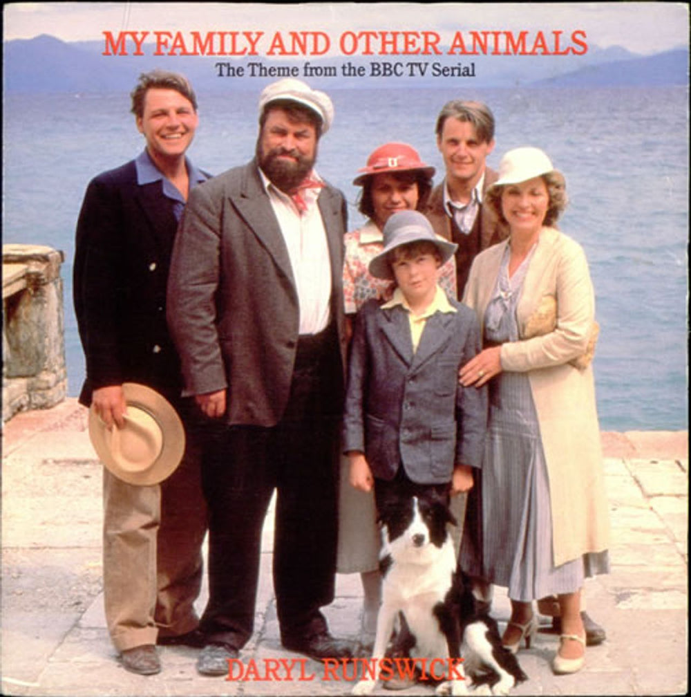 Daryl Runswick My Family And Other Animals UK 7" vinyl single (7 inch record / 45) RESL220