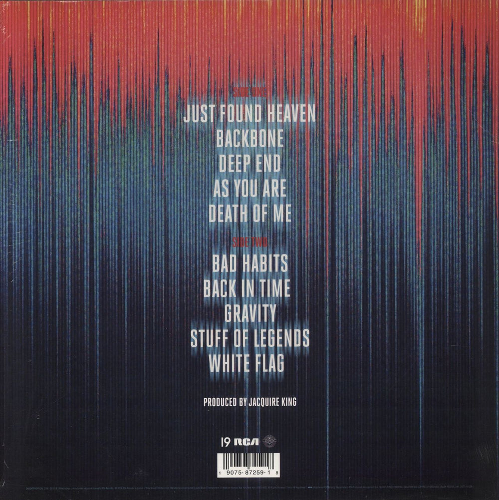 Daughtry Cage To Rattle - Blue Vinyl US vinyl LP album (LP record)