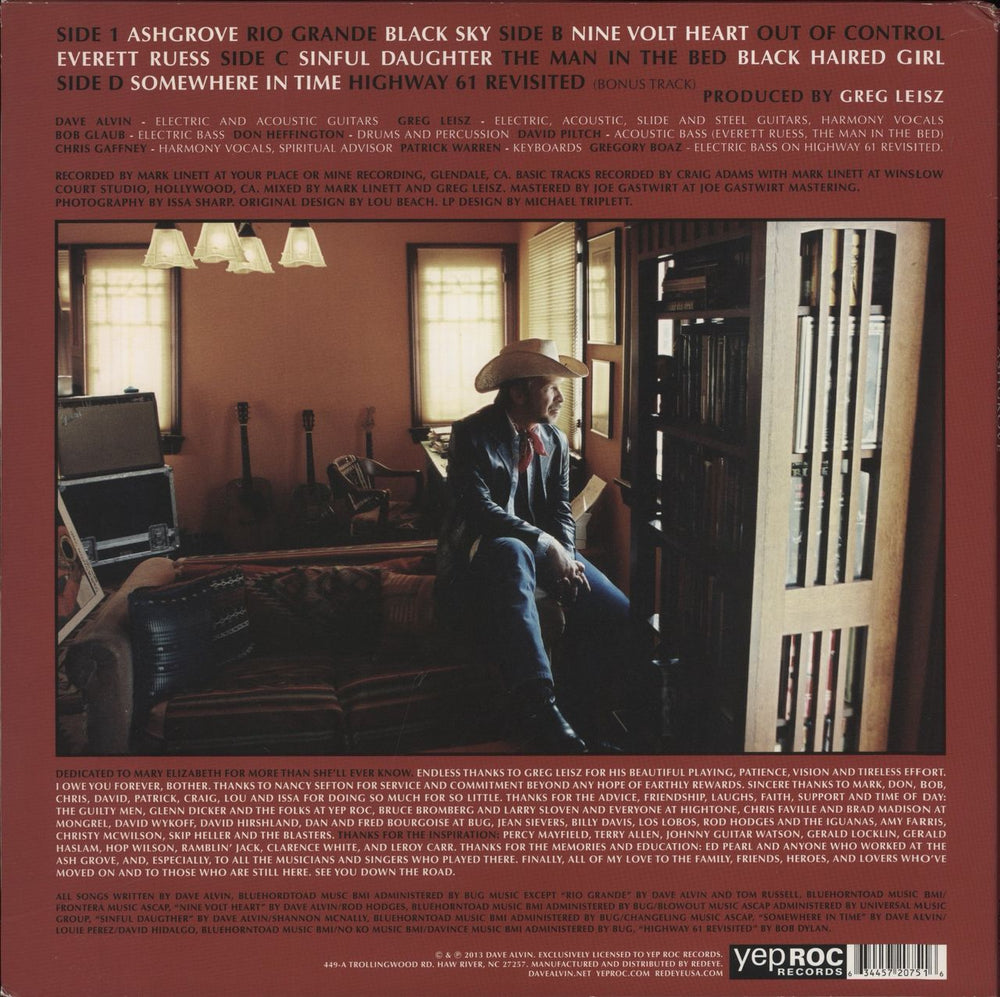 Dave Alvin Ashgrove US 2-LP vinyl record set (Double LP Album) 5014757030901