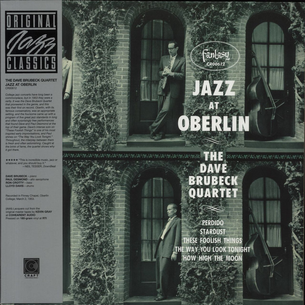 Dave Brubeck Jazz At Oberlin - 180 Gram Vinyl US vinyl LP album (LP record) CR00612