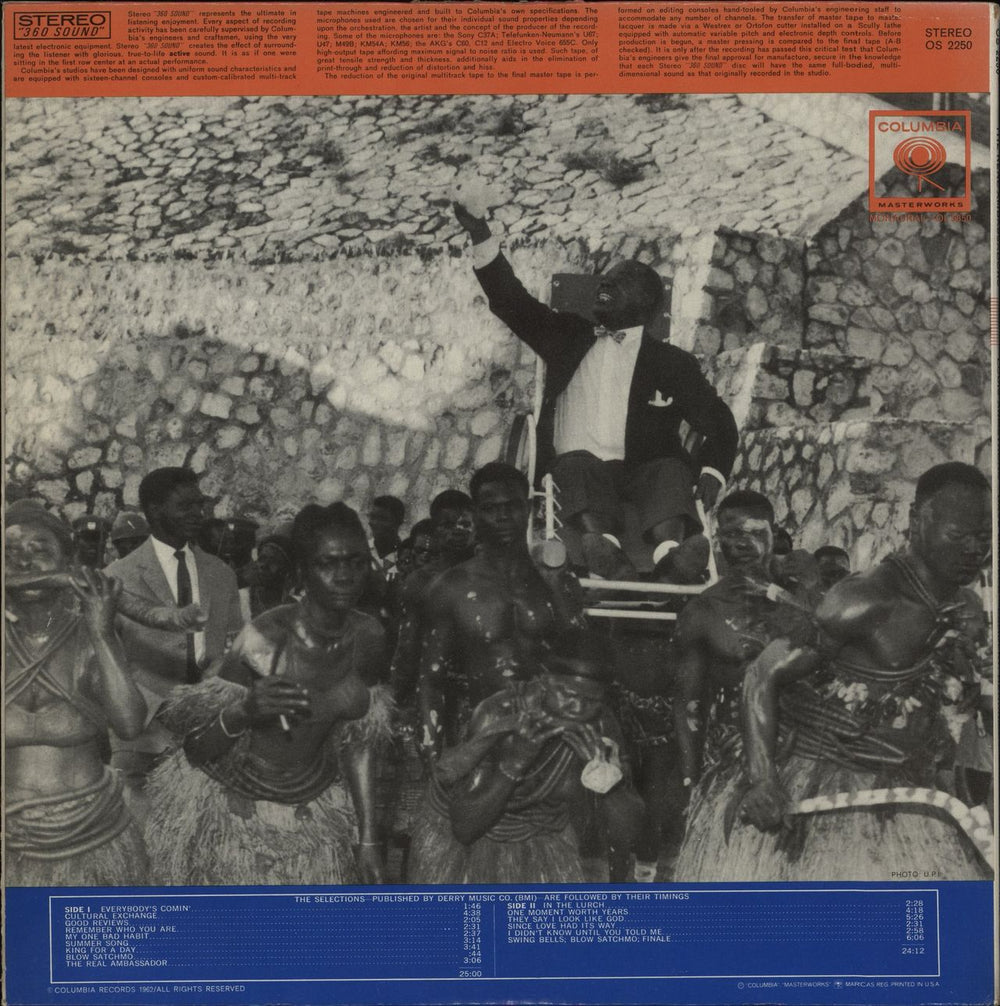 Dave Brubeck The Real Ambassadors US vinyl LP album (LP record)