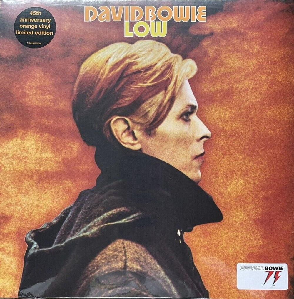 David Bowie Low - 45th Anniversary - Orange Vinyl - Retail Store Exclusive - Sealed UK vinyl LP album (LP record) BOWLPLO782437