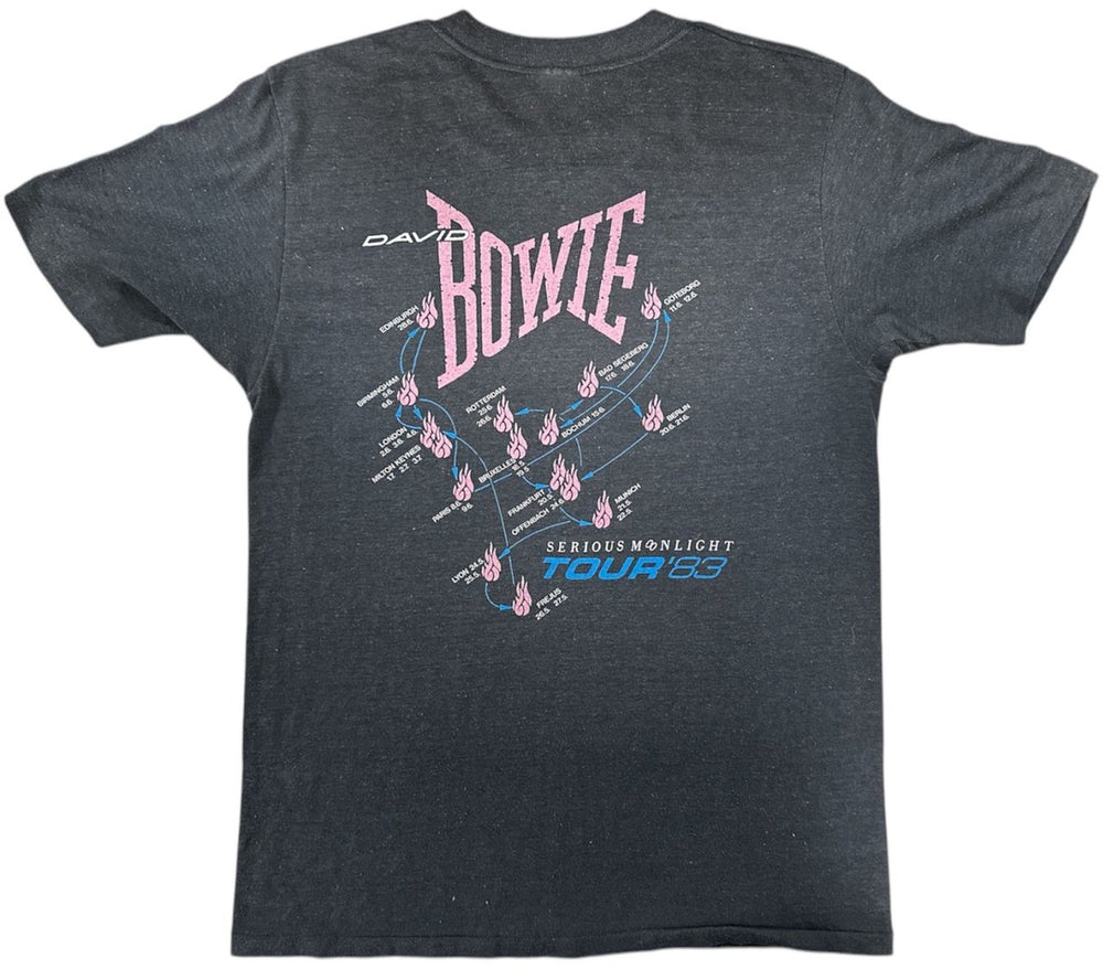 David Bowie Serious Moonlight - Tour '83 UK t-shirt