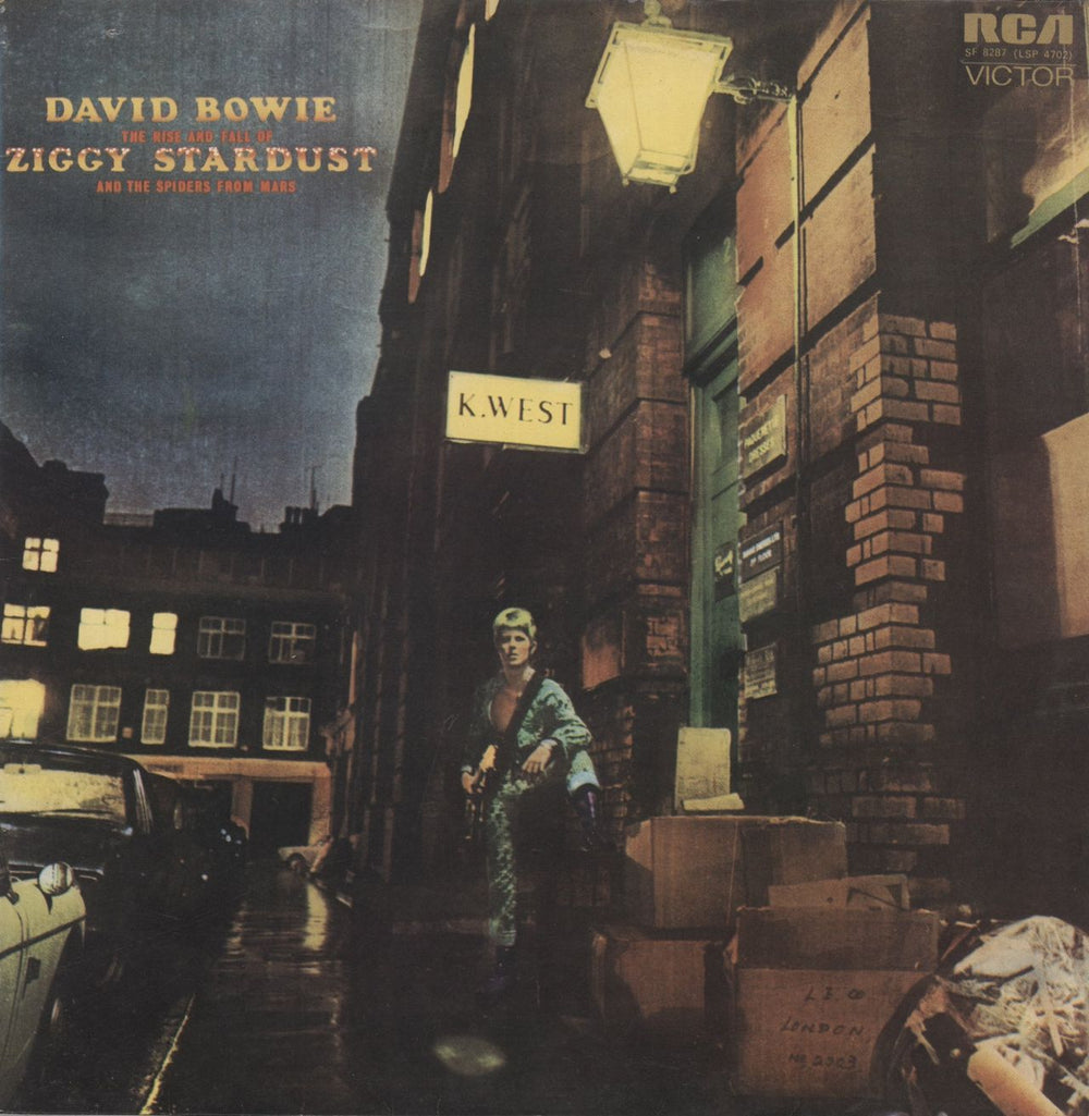 David Bowie The Rise And Fall Of Ziggy Stardust - 1st - EX UK vinyl LP album (LP record) SF8287