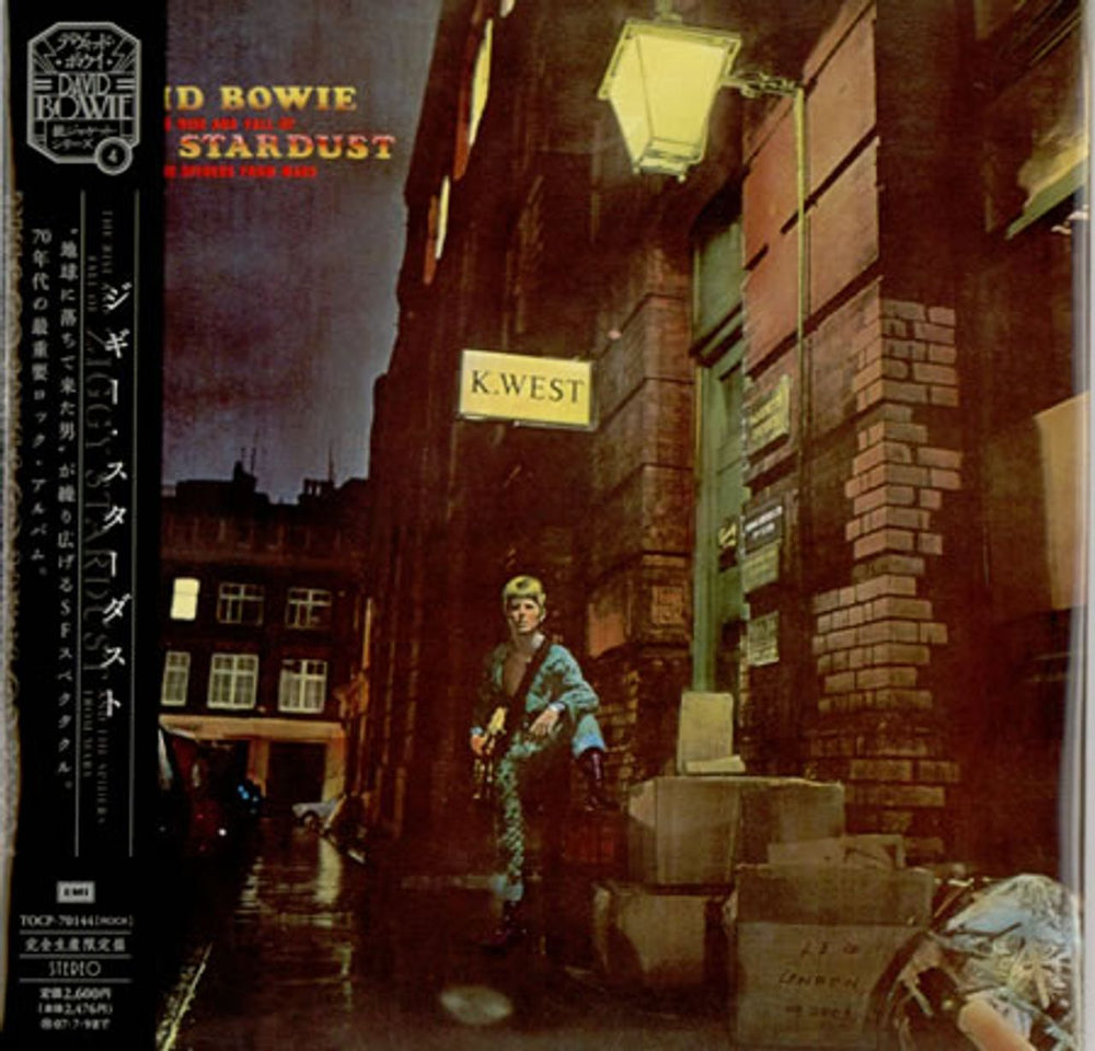 David Bowie The Rise And Fall Of Ziggy Stardust & The Spiders From Mars Japanese CD album (CDLP) TOCP-70144