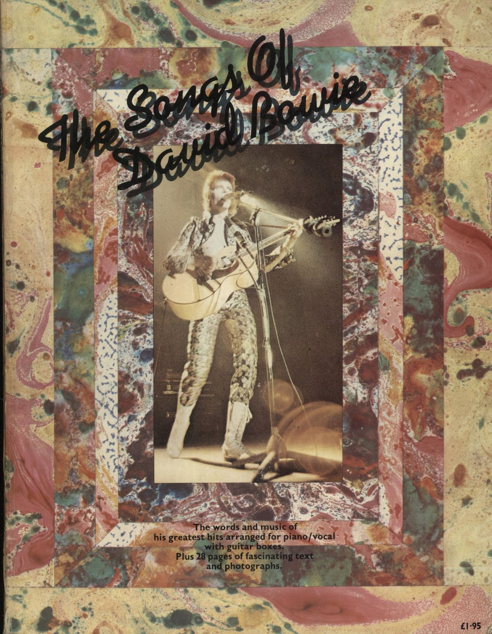 David Bowie The Songs Of David Bowie UK book AM1334