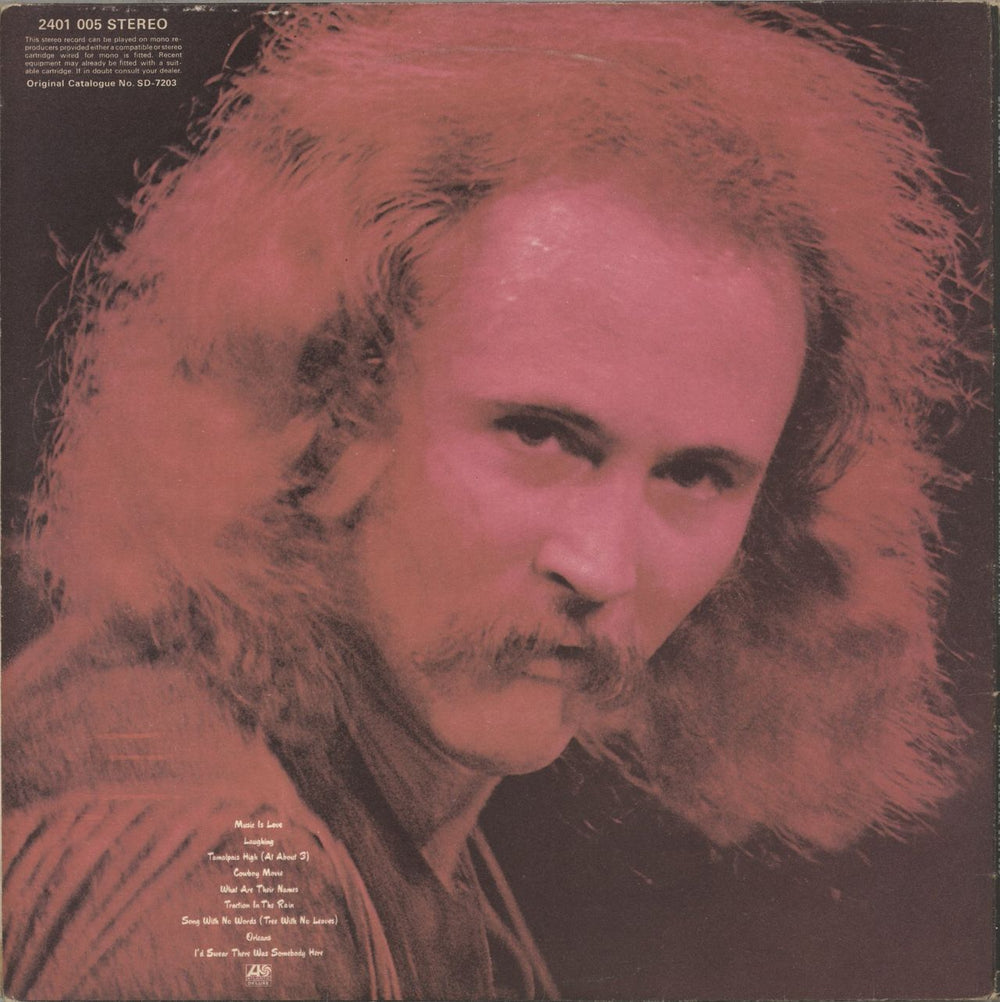 David Crosby If I Could Only Remember My Name - 1st - EX UK vinyl LP album (LP record)