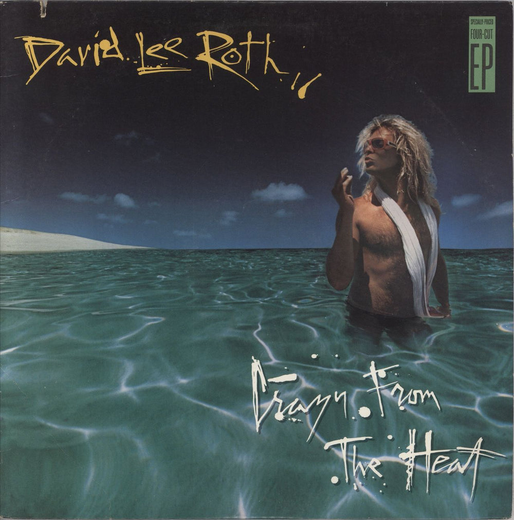 David Lee Roth Crazy From The Heat US 12" vinyl single (12 inch record / Maxi-single) 25222-1B