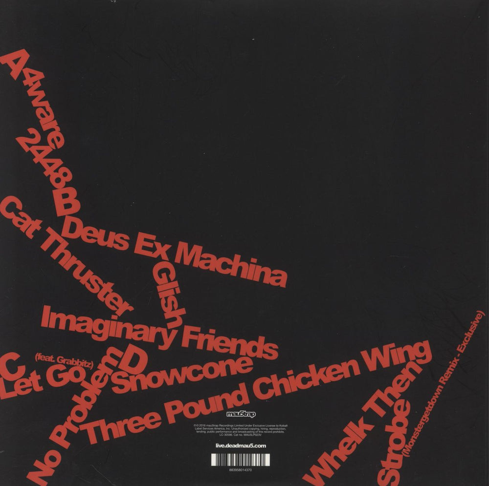 Deadmau5 deadmau5 – W:/2016ALBUM/ UK 2-LP vinyl record set (Double LP Album) 883958014370