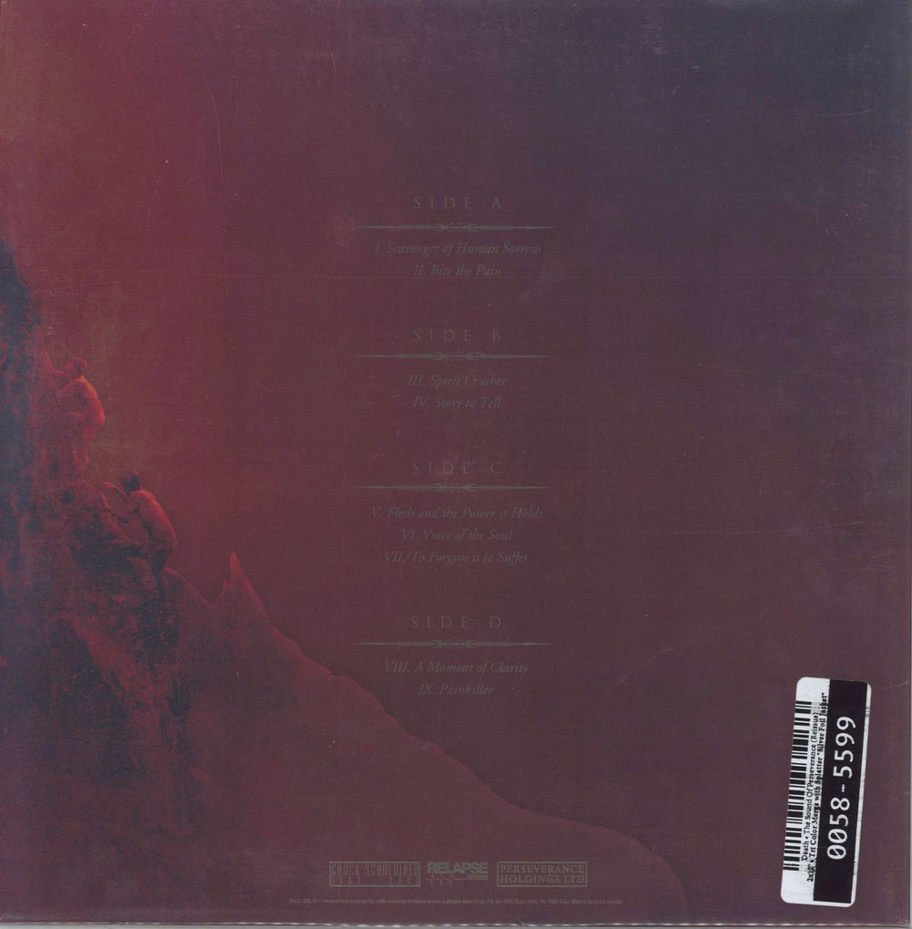 Death The Sound Of Perseverance US 2-LP vinyl record set (Double LP Album) 781676520411