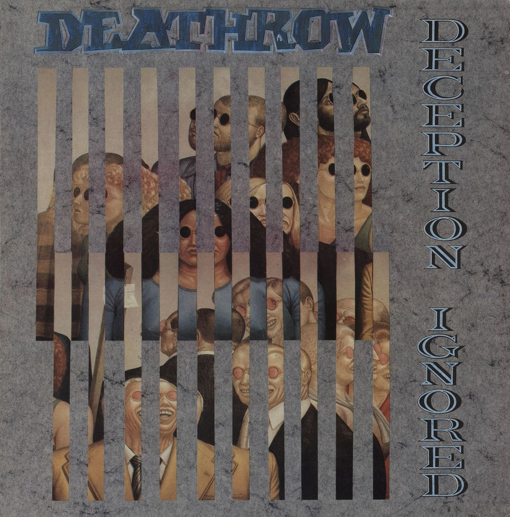 Deathrow Deception Ignored German vinyl LP album (LP record) NUK0128-1