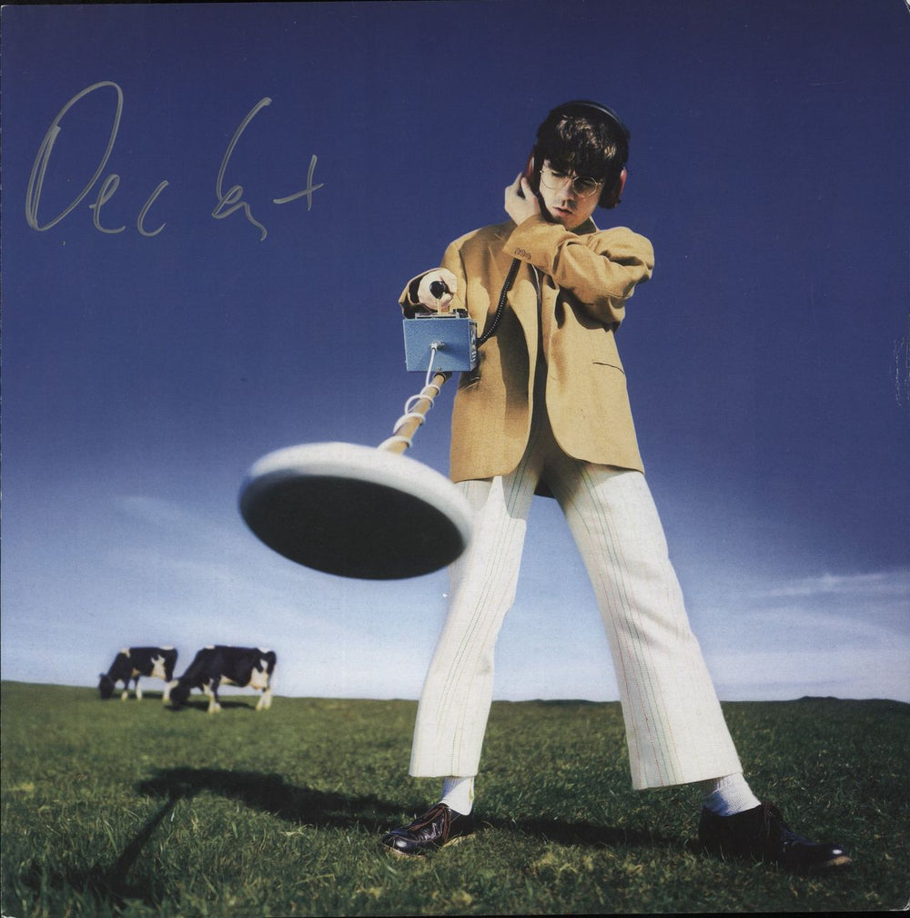 Declan McKenna What Happened To The Beach - Cow Print Picture Disc - Autographed Print UK picture disc LP (vinyl picture disc album)