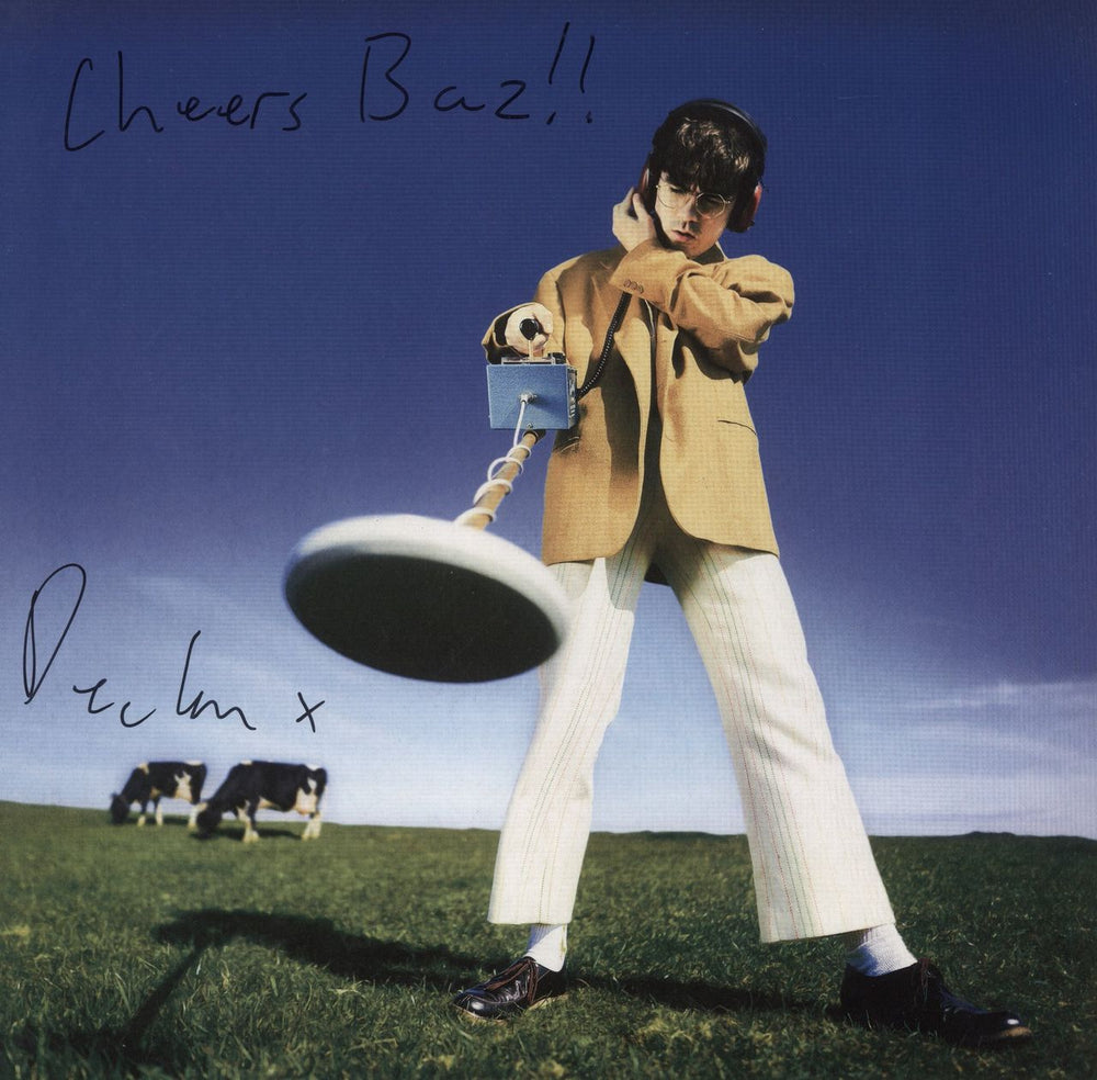 Declan McKenna What Happened To The Beach - Yellow Vinyl - Autographed UK vinyl LP album (LP record) 19658845701