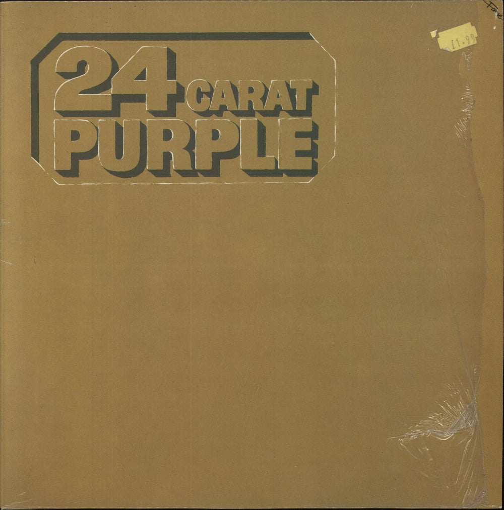 Deep Purple 24 Carat Purple - Shrink UK vinyl LP album (LP record) FA4131321