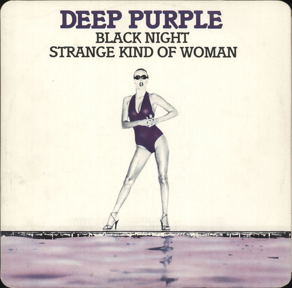 Deep Purple Black Night UK 12" vinyl single (12 inch record / Maxi-single) 12HAR5178