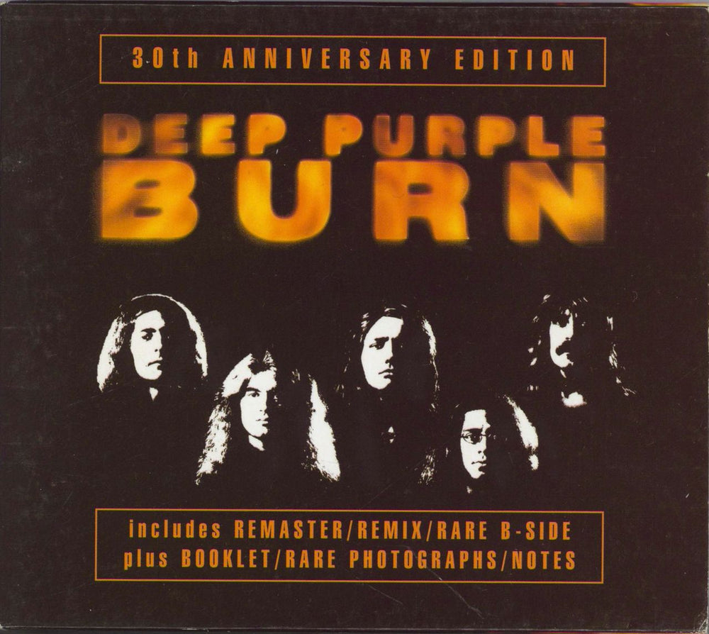 Deep Purple Burn - 30th Anniversary Edition UK CD album (CDLP) 4735922