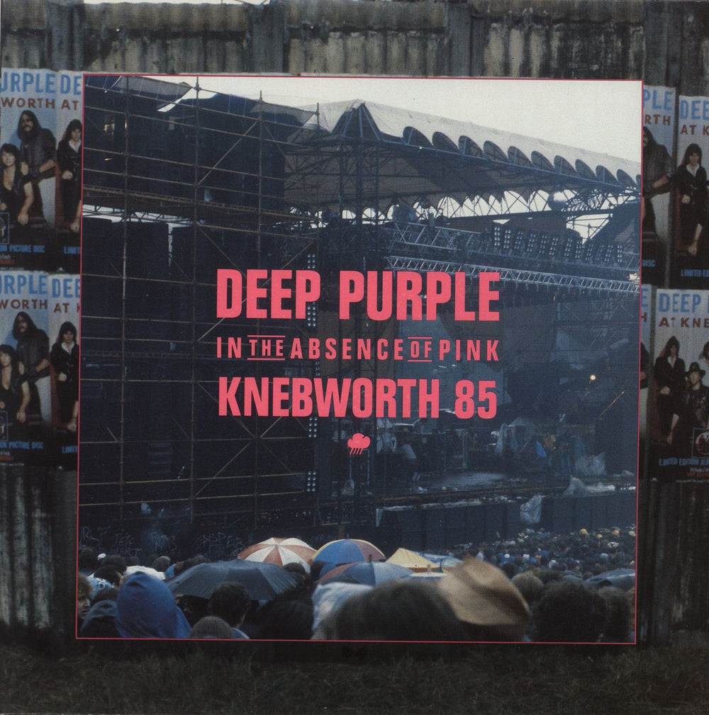 Deep Purple In The Absence Of Pink - Knebworth 85 UK 2-LP vinyl record set (Double LP Album) DPVSOPLP163