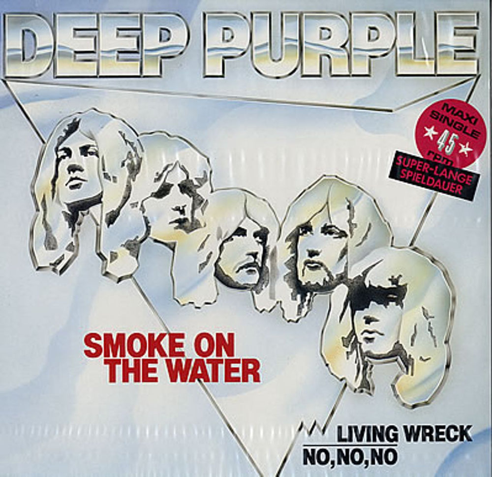 Deep Purple Smoke On The Water German 12" vinyl single (12 inch record / Maxi-single) 1CK060-200477-6